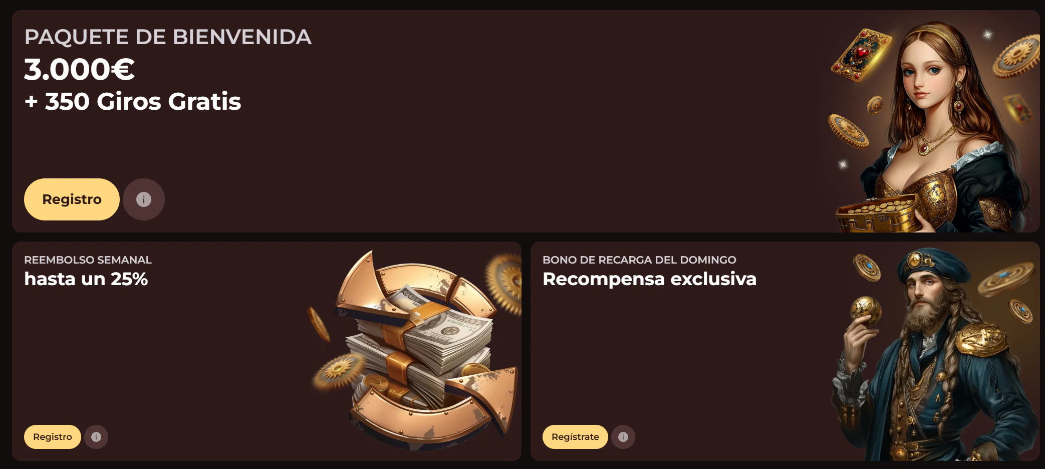 Promociones de Vinci Spin